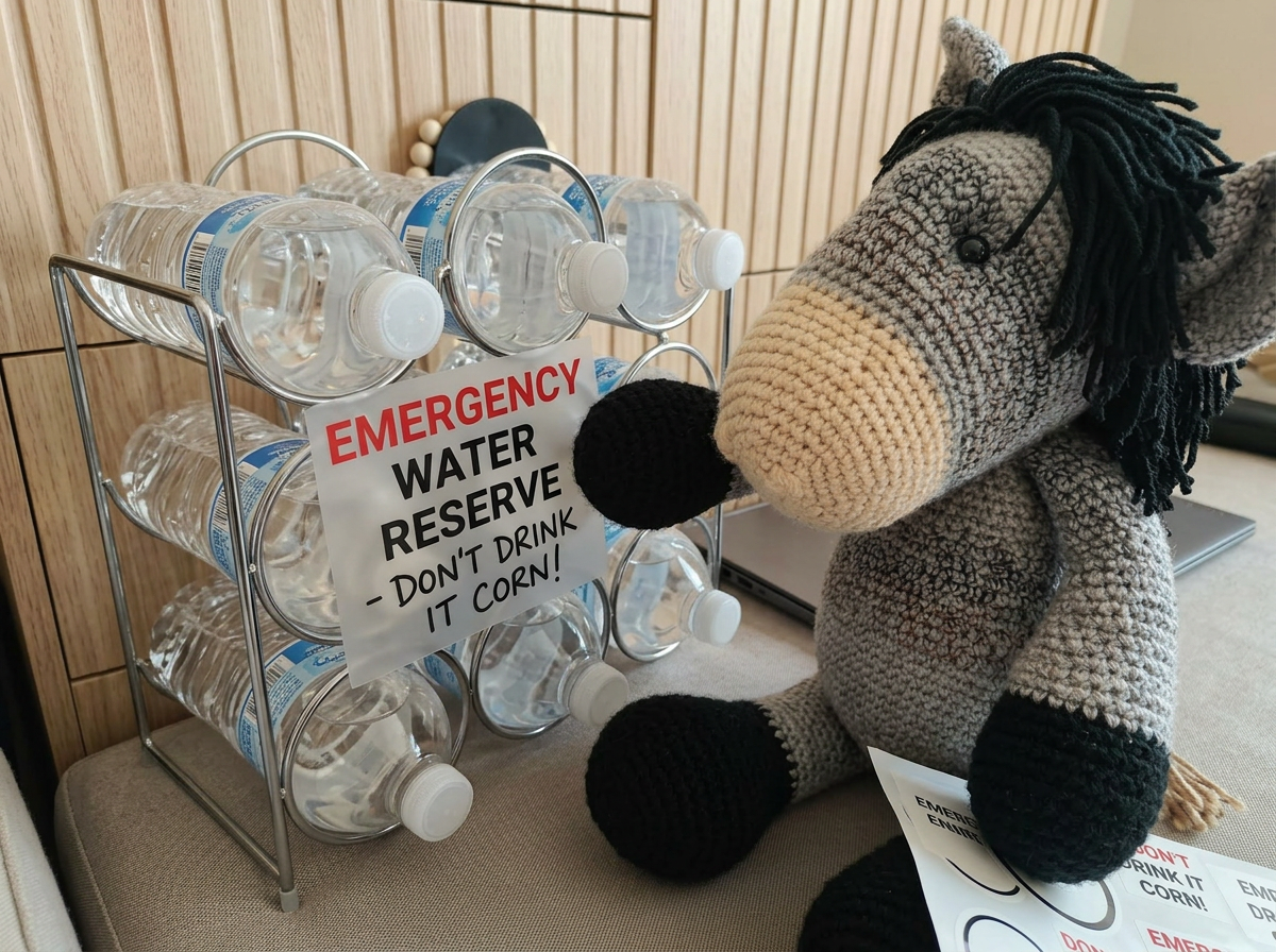 Herman guarding water reserves